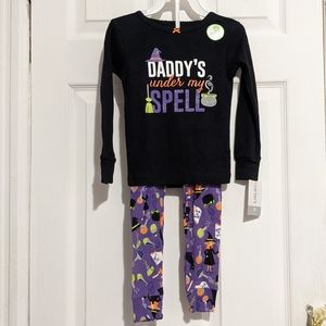 Halloween PJs Toddler Pajama Glow in the Dark
